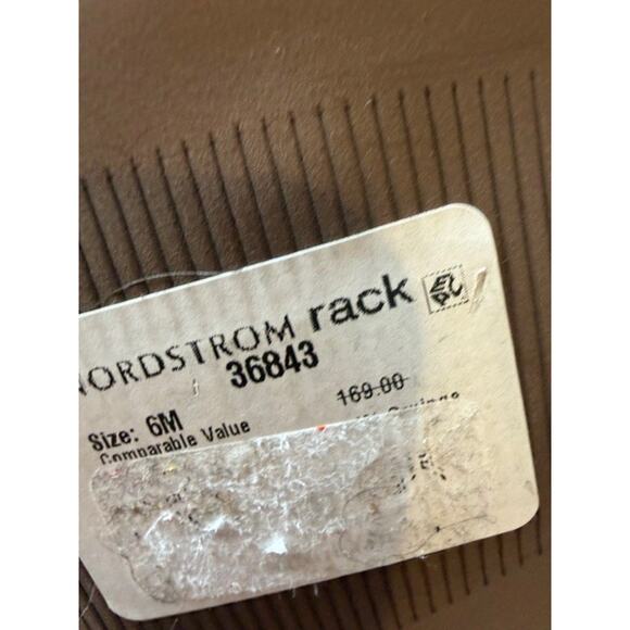 Nine West Boots Womens Size 6M Taupe CEYNOTE Suede Mid Calf Pointed Toe Heels - Picture 5 of 7